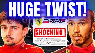 Ferrari Caught in Tension as Leclerc \u0026 Hamilton Rivalry Heats Up After Surprising Revelation!