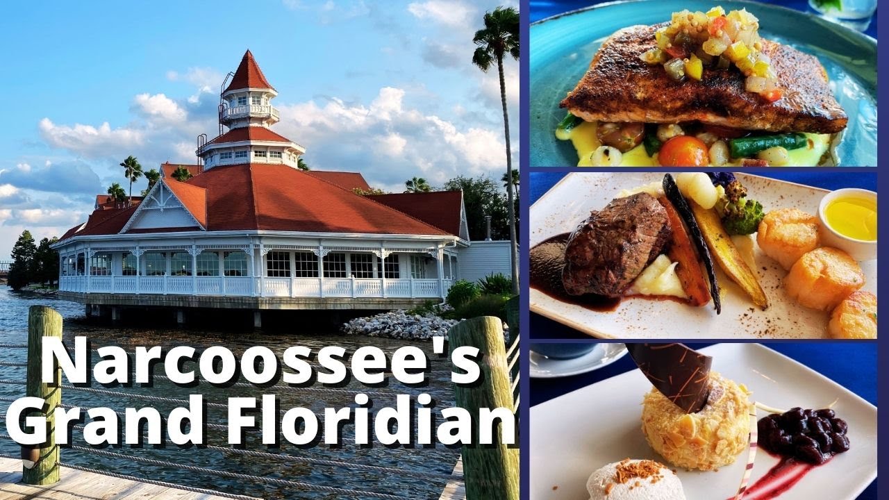 Narcoossee’s Dining Review At Disney Grand Floridian Resort - YouTube