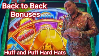 We played the New Huff and Puff Hardhats and here’s what happened… #casino #slots