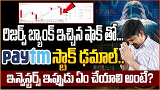 Sundara Ramireddy : Paytm Stock Price Today | Stock market Analysis Telugu 2024 | SumanTV Money