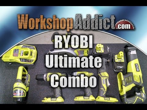RYOBI 18V ONE+ 6 Piece Ultimate Combo Kit RYOBI 18V ONE+ 6 Piece Ultimate Combo Kit