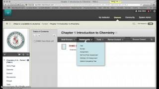 Bb Adding Content to a Learning Module