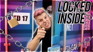 Locked My Bro In A Storage Unit 24 Hours