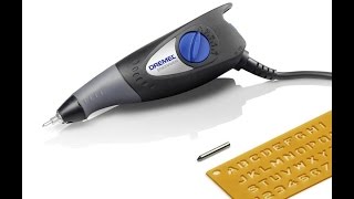 Review:  Dremel 290-01 0.2 Amp 7,200 Stroke Per Minute Engraver includes Letter and Number Template