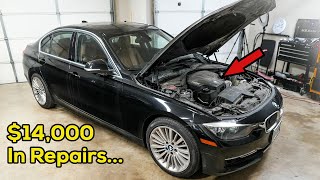 All BMWs Get Mechanically Totaled. This is One. Saving It!