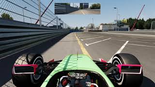 AC | T1 League R1 Norisring | Formula Agile | TV Onboard Hotlap 0:45.129