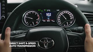 Camry: Direct Shift-8 Speed Auto Transmission