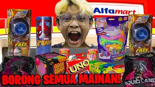 BORONG SEMUA MAINAN DI ALFAMART SAMPAI HABIS!!! BOCIL MENEMUKAN MAINAN PALING LANGKA DISINI....