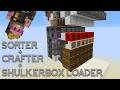 3-in-1 Smart Compression Storage! (Tileable sorter, crafter, and shulkerbox loader) Minecraft 1.21+