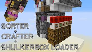 3-in-1 Smart Compression Storage! (Tileable sorter, crafter, and shulkerbox loader) Minecraft 1.21+