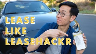 How to lease a car like a pro using Leasehackr Calculator!