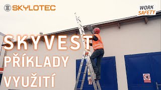 Příklady využití SKYLOTEC airbag vesty SKYVEST