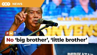No ‘big brother’, ‘little brother’ in PN, says Muhyiddin