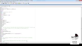 SCILAB TUTORIAL | NEWTON'S FORWARD INTERPOLATION USING SCILAB
