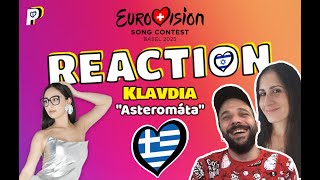 Blue and White Reaction! - Eurovision 2025 - Greece | Reaction Eurovision 2025 Greece