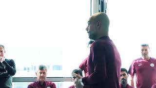 El discurs de Pep Guardiola als campions