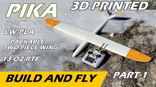 LW-PLA Pika from SoarKraft - 13oz RTF - build and fly - part 1 - the set up