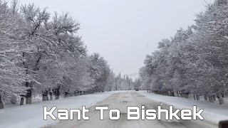 Kant To Bishkek city| Kyrgyzstan | Toad trip vlog| in winter ❄️ season |