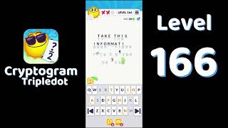 Cryptogram Tripledot Level 166 Answer | SolutionGuruji