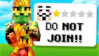 I Tested 1-Star Reviewed Minecraft Servers...