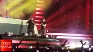 Khaled trying to dancing Salsa at EDC
