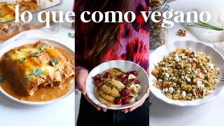 LO QUE COMO EN UN DÍA | Vegano, Sin Gluten