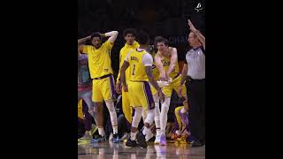D'Angelo Russell makes his EIGHTH 3-pointer, Lakers bench is stunned
