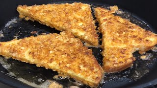 겉바삭 속촉촉 브런치♥엄마표요리 [시리얼토스트] / Mom's Cooking [Cereal toast ]