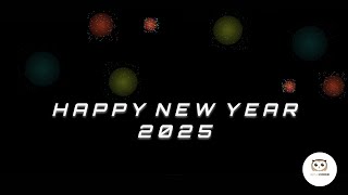 Happy New Year 2025 Countdown with Fireworks | HTML, CSS & JavaScript | New Year Animation Tutorial