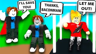 Bacon Man Videos 9tubetv - bacon man meets bacon woman on roblox roblox admin commands