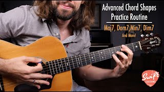 Advanced Chords Practice Routine - Guitar Lesson for Jazz, R&B, and Blues