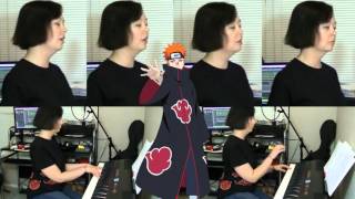 Naruto Shippuden - Girei (Pain's Theme) piano+vocal cover
