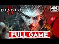 DIABLO 4 Gameplay Walkthrough Part 1 FULL GAME [4K 60FPS PC ULTRA] - No Commentary