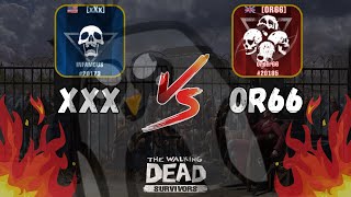 XXX Vs. OR66 Restricted Zone Battle TWD:S