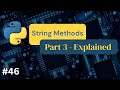 Python String Methods Part3 - #46