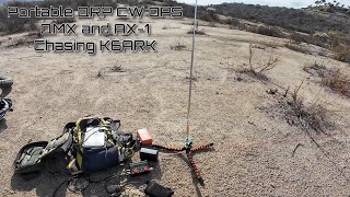 QRP PORTABLE CW OPS CHASING K6ARK