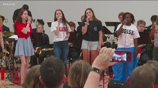 Boise High opens renovated gymnasium and performing arts center