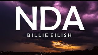 BILLIE EILISH - NDA LYRICS