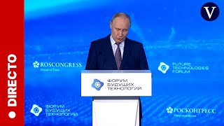 DIRECTO: Vladimir Putin habla sobre inteligencia artificial y tecnología en Moscú