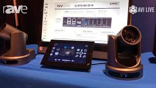 AVI LIVE: QSC Presents Q-SYS Audio DSP and Q-SYS NV-32-H for Control and Video