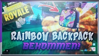 so bekommt man den rainbow backpack fortnite - how to get rainbow backpack fortnite