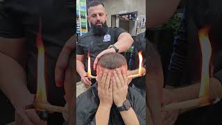 clean the ears 👂 #barber #barbershop #haircut #haircutting #yourtime #masterbarber