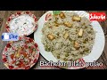 1 mins bachelor matar paneer pulao recipe by zaika with Ruqaiya #Shorts