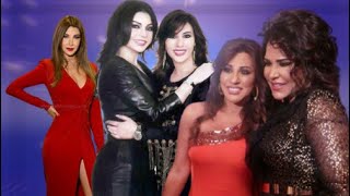 الصقر : كم طول نجوى و نانسي و اليسا و تفاجأت بطول اصالة واحلام و نوال الزغبي