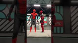 Spiderman VS Deadpool😱#shorts