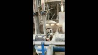 Inflow pressure screen working