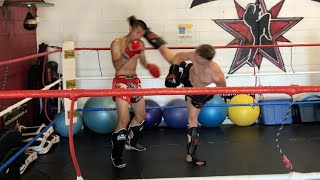 2 Sparring High Kicks That Would Have Been MEAN KO's