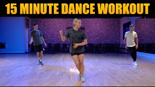 15 Minute Dance Workout - Cumbia, Cha Cha, Salsa, Samba And American Rumba | Easy To Follow Along