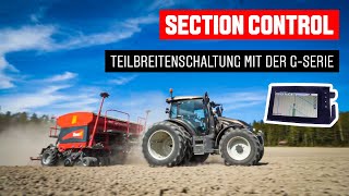 Valtra G Series | Smart Farming with Section Control