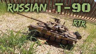 Heng Long Russian T-90 Assembly And First Run!!